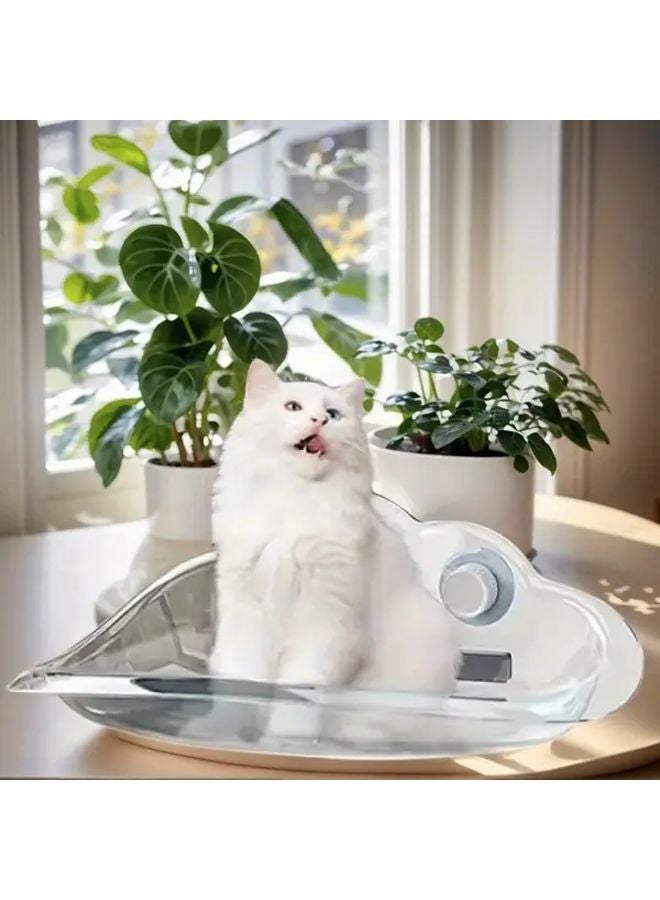 Coffee Color Detachable Transparent Cat Window Perch Modular Structure Suction Cup Installation Durable Polypropylene - Image 5